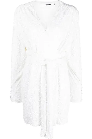 ROTATE Samantha sequin wrap dress