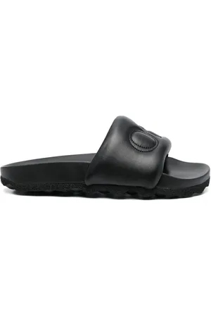 OFF-WHITE Bookish Sponge logo-embroidered slides