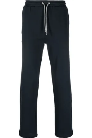 corneliani Drawstring cotton track pants