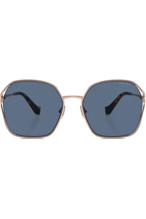 Miu Miu Oversized-frame tinted sunglasses