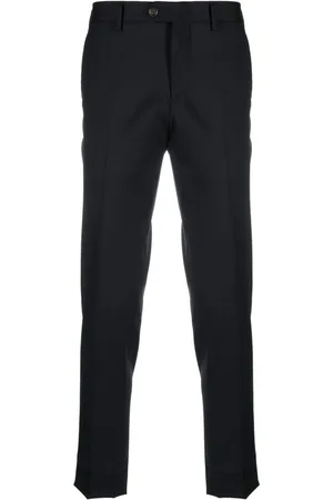 LARDINI Straight-leg wool trousers