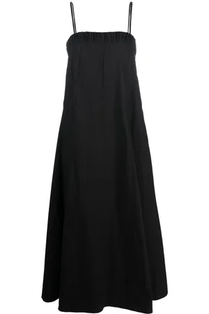 Dorothee Schumacher Gathered-detail cotton maxi dress