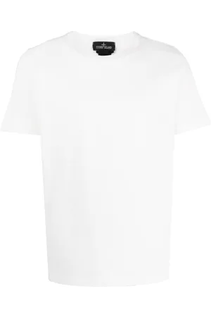 Stone Island Plain cotton T-shirt
