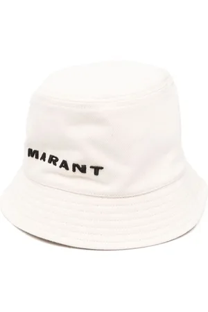 Isabel Marant Haley logo-embroidered bucket hat