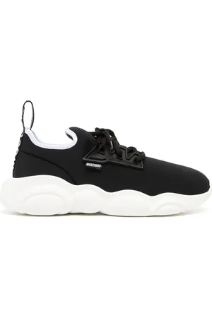 Moschino Logo-patch low-top sneakers
