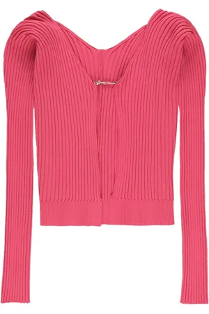 Jacquemus Ribbed-knit open-front cardigan