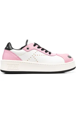 Kenzo Contrasting-toecap low-top sneakers