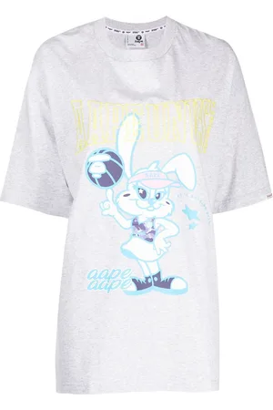 A Bathing Ape Cartoon-print cotton T-shirt
