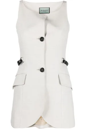 Durazzi Milano Button-fastening sleeveless waistcoat