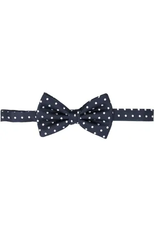 Lady Anne Polka-dot silk bow tie