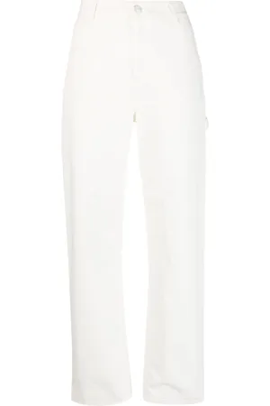 Carhartt Logo-patch straight-leg jeans