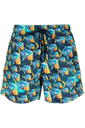 Vilebrequin Moorea fish-print swim shorts