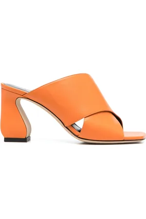 SI ROSSI 80mm leather sandals