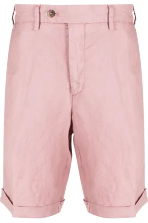 LARDINI Linen bermuda shorts