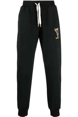 Casablanca Tennis Club Icon embroidered track pants