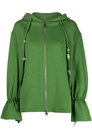 Dondup Fringe-detail cotton hoodie