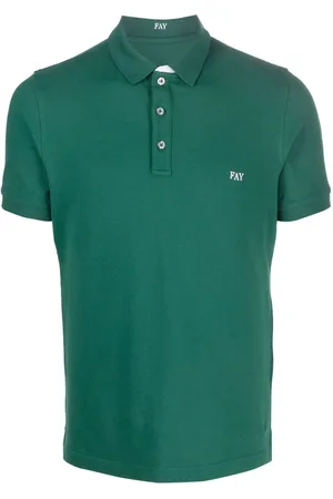 FAY Embroidered-logo polo shirt