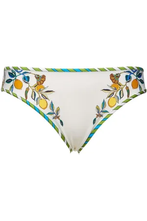 La DoubleJ Floral-print bikini bottom