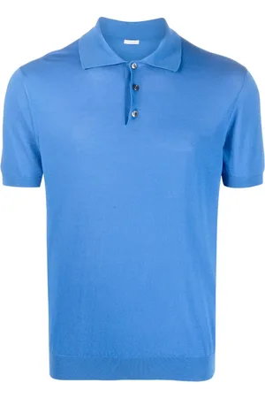 Malo Fine-knit cotton polo shirt
