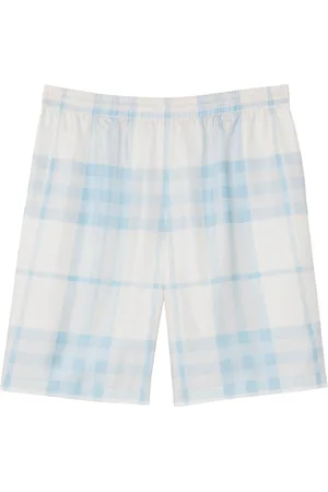 Burberry Checked silk shorts