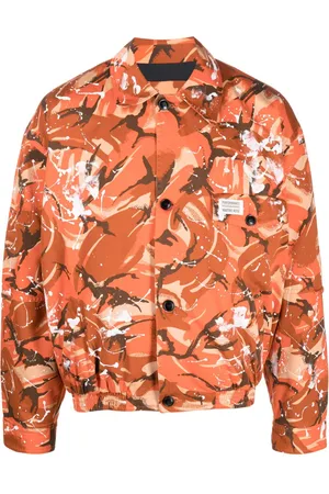 MARTINE ROSE Camo-print bomber jacket