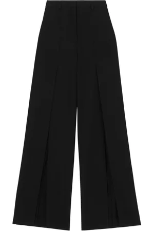 Burberry Wool wide-leg trousers