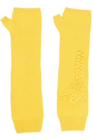 Barrie Cashmere fingerless mittens