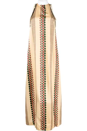 WALES BONNER Pearl-embellished cotton dress