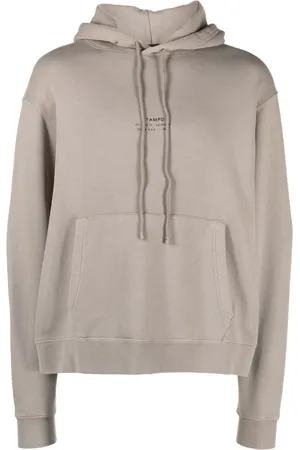 STAMPD Logo-print cotton hoodie