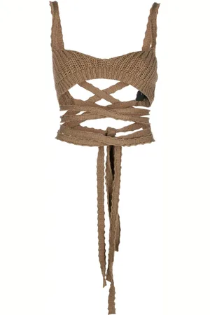 Alanui Palm Springs knitted top