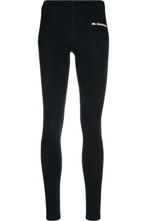 Jil Sander Logo-print 7/8 leggings