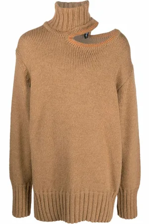 Y / PROJECT Cutout roll neck jumper