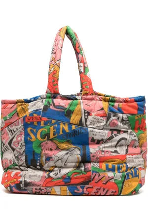 ERL Comics puffer maxi tote bag