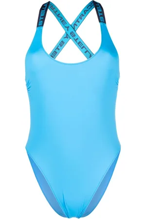 Stella McCartney Logo-strap swimsuit