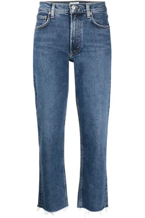 AGOLDE Kye straight-leg crop jeans