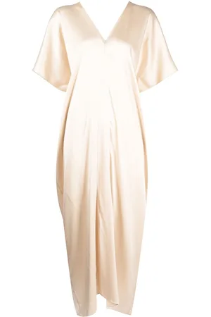 Voz V-neck kaftan dress