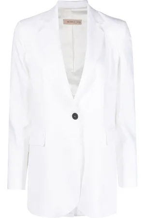BLANCA Single-breasted long-sleeve blazer