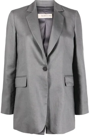 BLANCA Single-breasted long-sleeve blazer