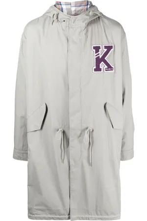 Kenzo Varsity parka coat