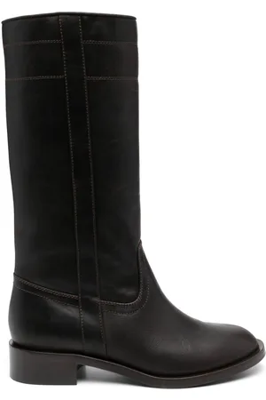 Scarosso Mid-calf leather boots