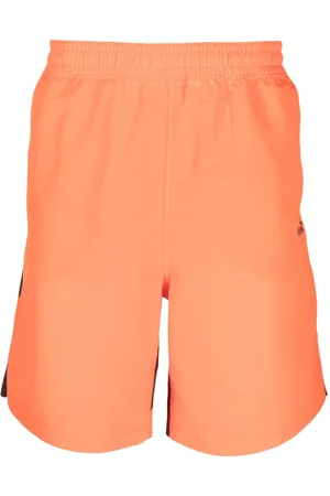 OFF-WHITE Diag Surfer striped swim shorts