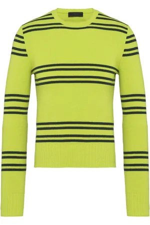 Prada Striped lambswool jumper