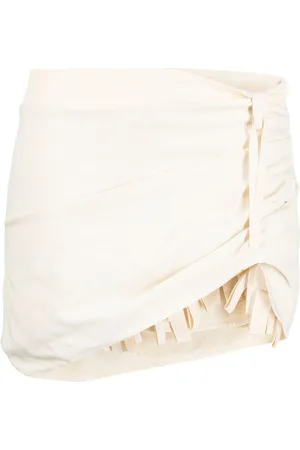 Jacquemus Asymmetric mini skirt