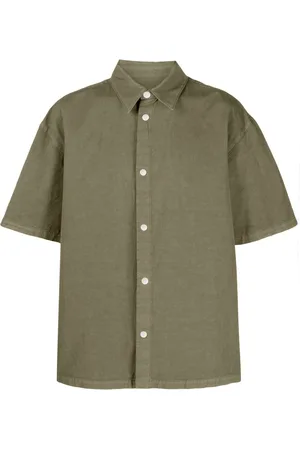Heron Preston Logo-patch short-sleeve shirt