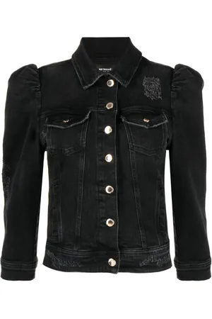 Retrofete Ada puff-sleeve denim jacket