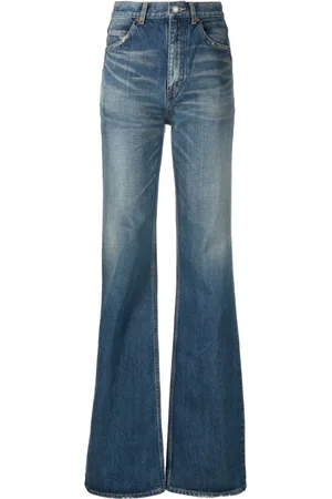 Saint Laurent Flared high-waisted jeans