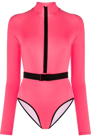 Noire Swimwear Long-sleeve one-piece swimsuit