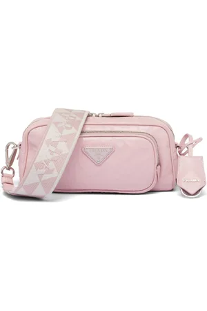 Prada Logo-plaque shoulder bag