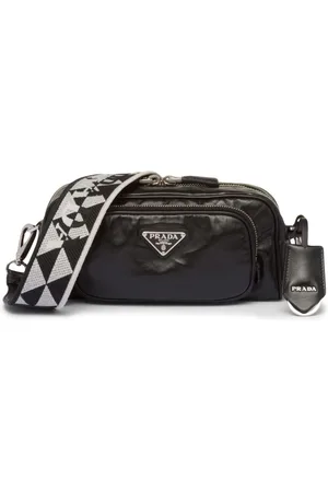 Prada Logo-plaque shoulder bag