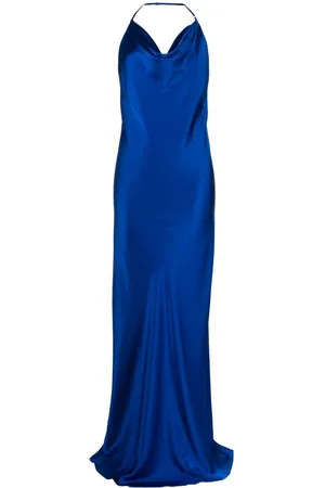 Michelle Mason Bias-cut silk gown